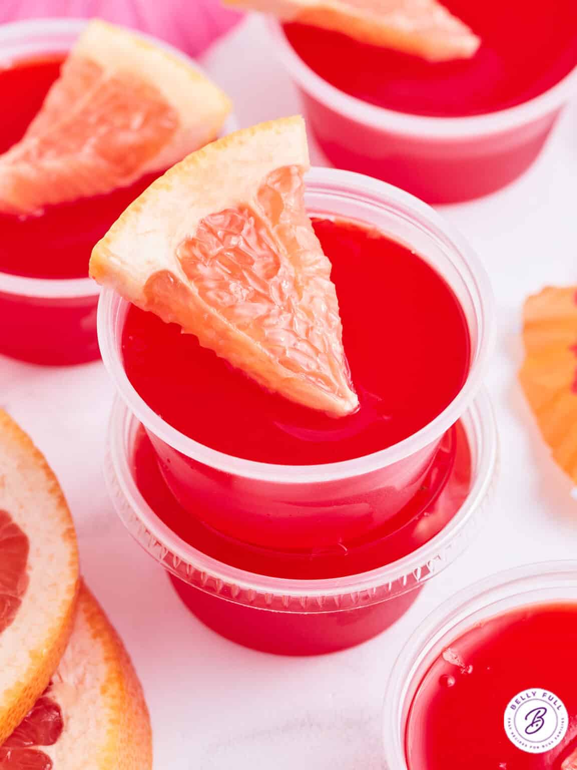 The Best Boozy Jello Shots! Belly Full