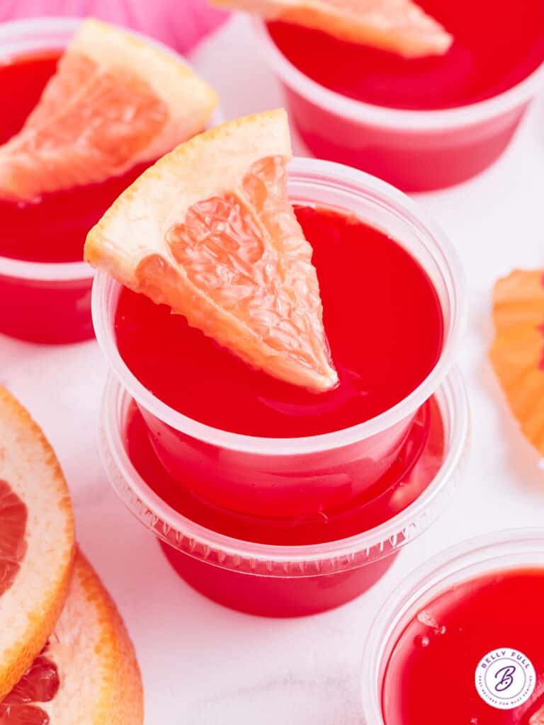 Sea Breeze Jello Shots Belly Full