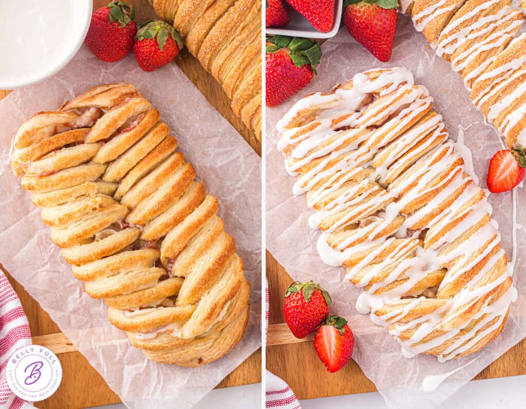 Easy Strawberry Cream Cheese Danish Belly Full