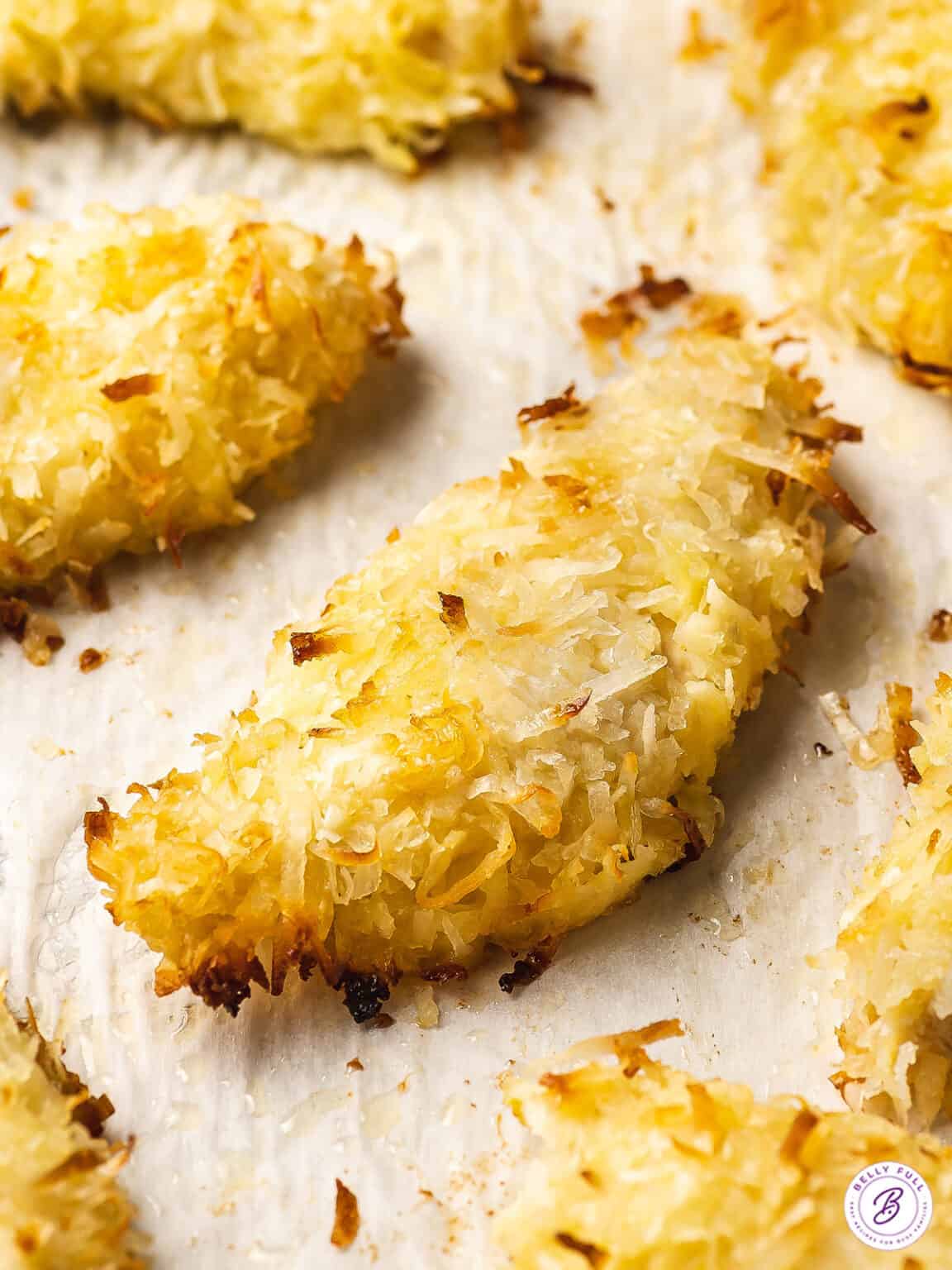 Baked Coconut Chicken Tenders Recipe Belly Full