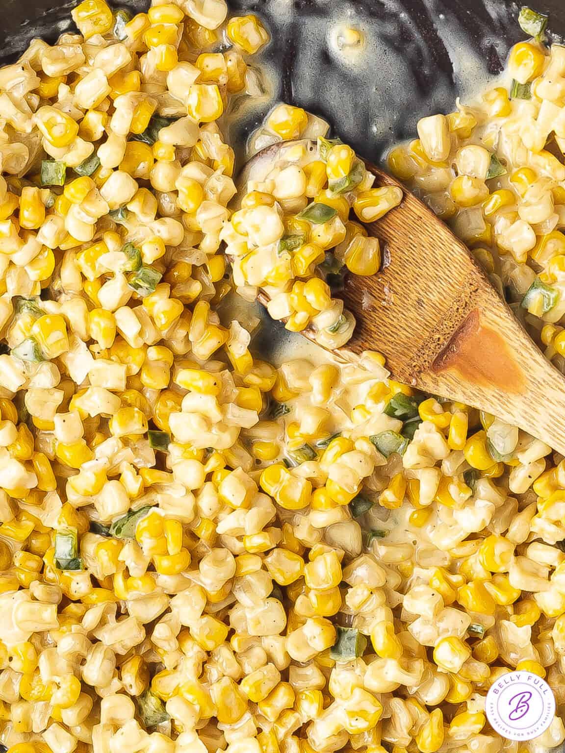 Honey Butter Skillet Corn {incredible 15 minute side} Belly Full