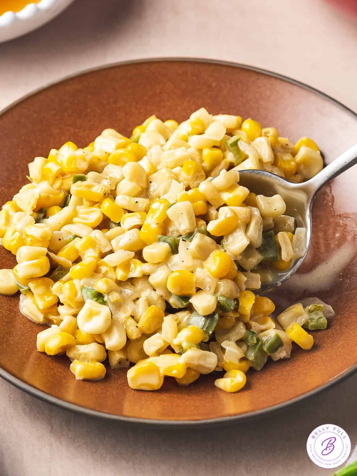Honey Butter Skillet Corn {incredible 15 minute side} Belly Full