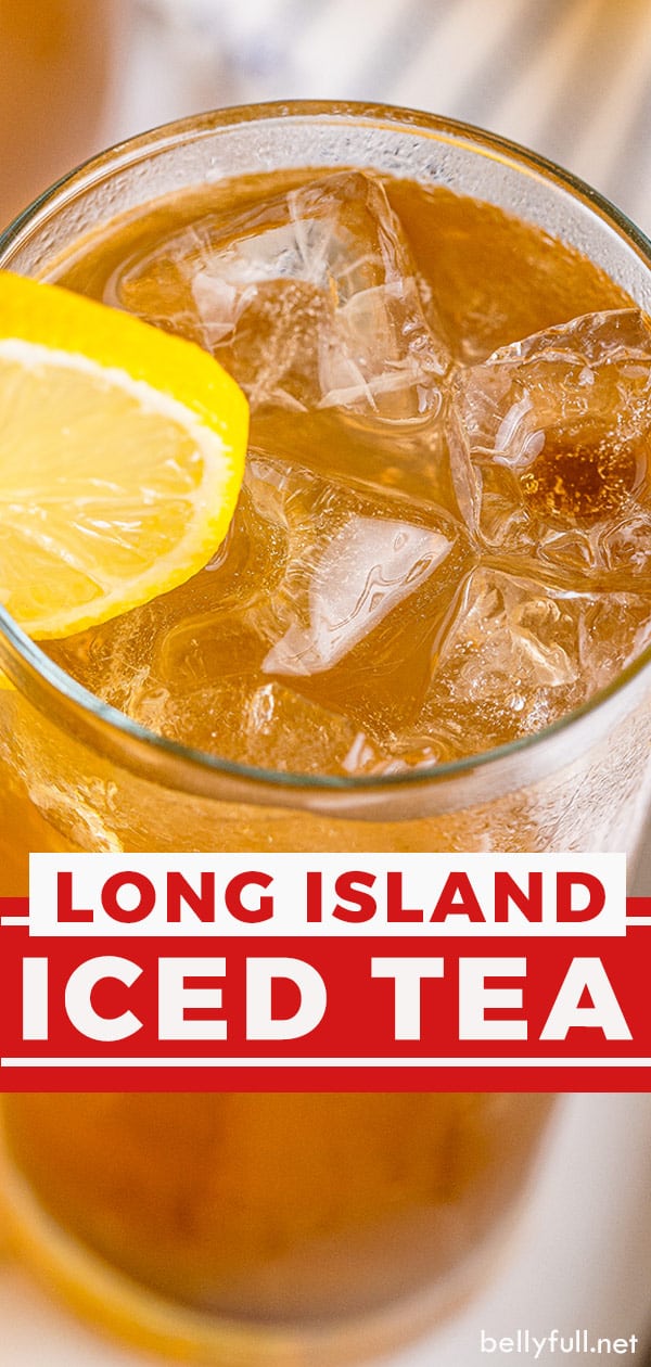 Classic Long Island Iced Tea Recipe Belly Full