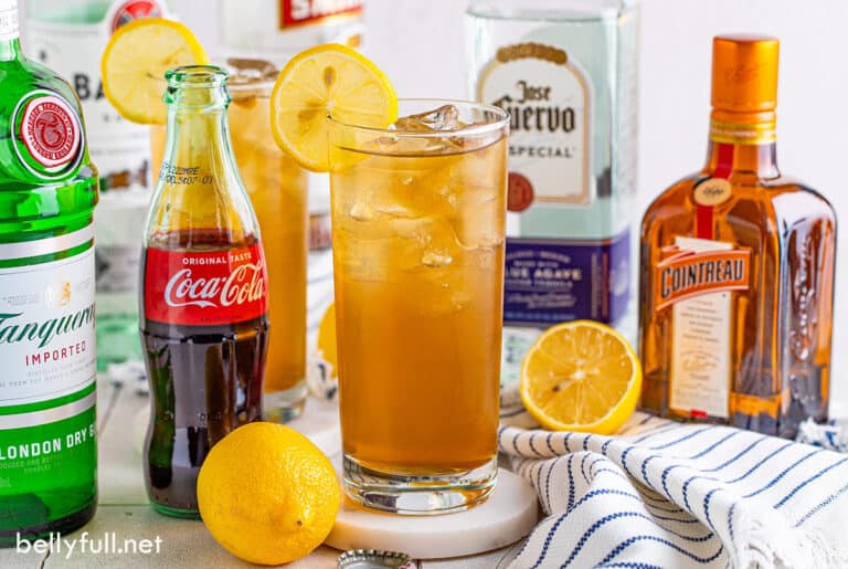 Classic Long Island Iced Tea Recipe Belly Full