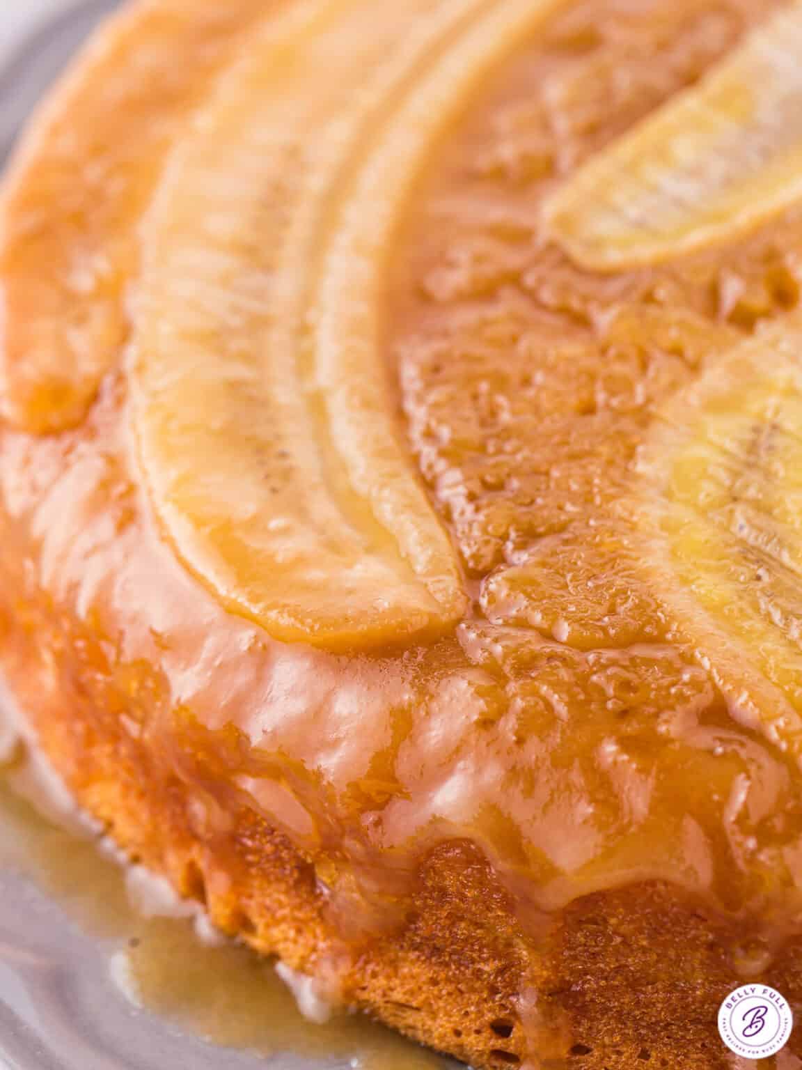 Banana Upside Down Cake Belly Full 0848