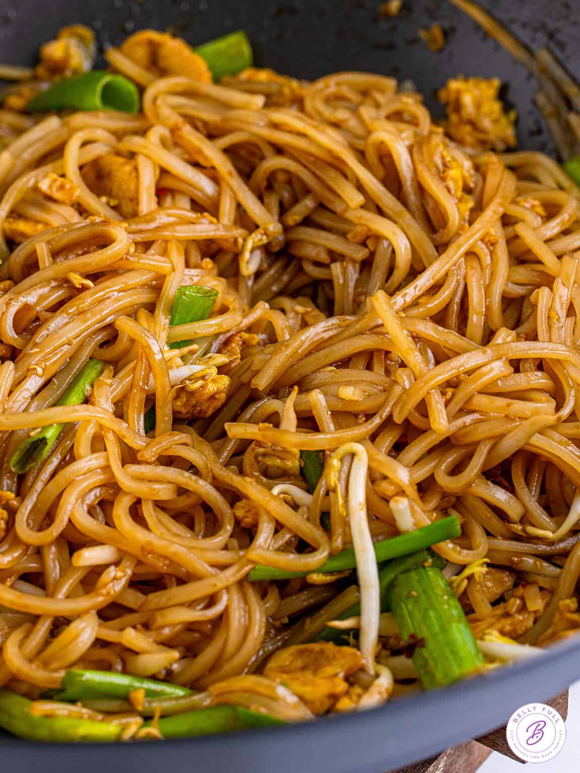 Easy Chicken Pad Thai Recipe Belly Full