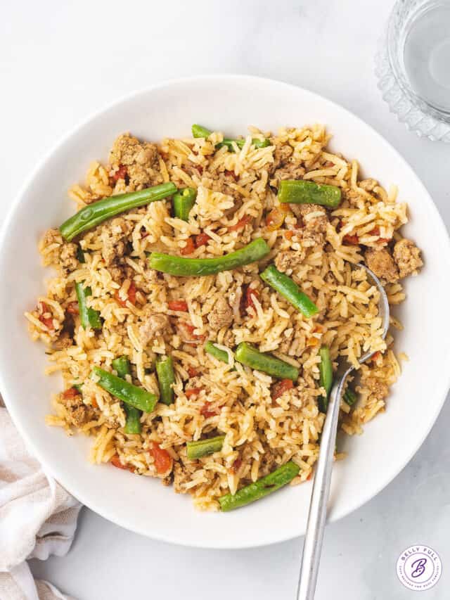 Ground Turkey and Rice Skillet Recipe Belly Full
