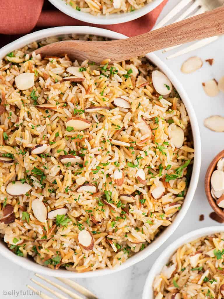 Instant Pot Rice Pilaf Recipe Belly Full