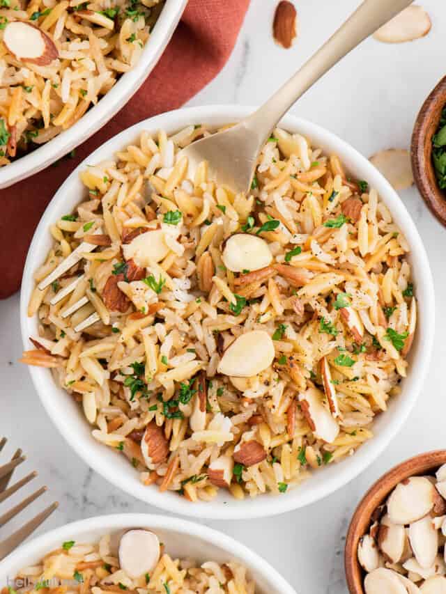 Instant Pot Rice Pilaf Recipe Belly Full