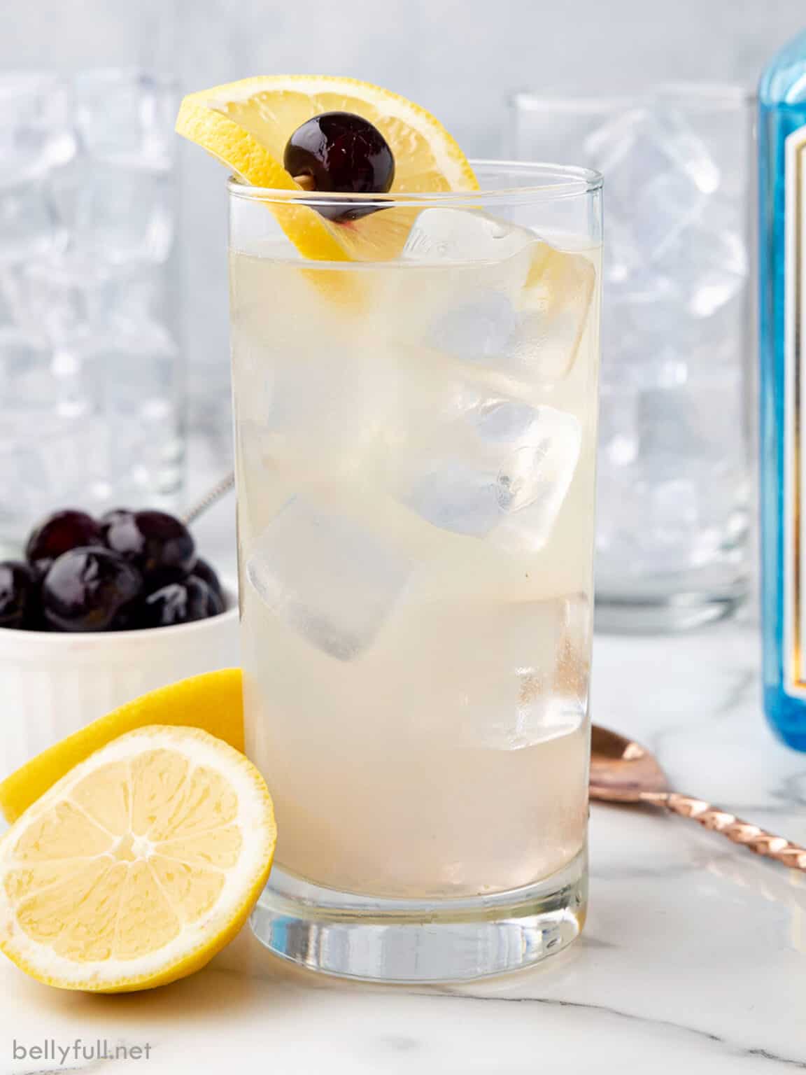 Classic Tom Collins Cocktail Belly Full