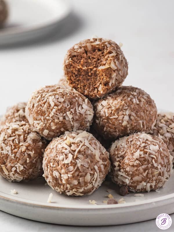 Almond Joy Energy Bites Recipe Belly Full
