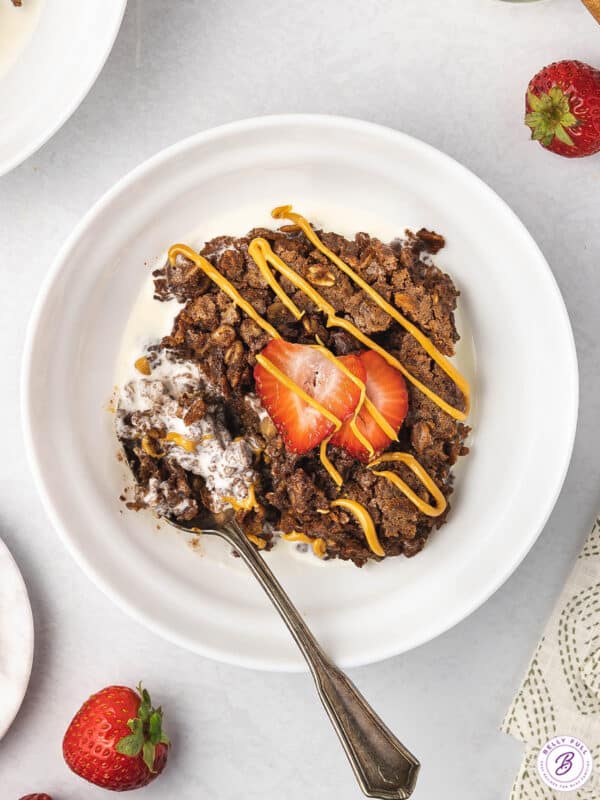 Brownie Baked Oatmeal Recipe Belly Full