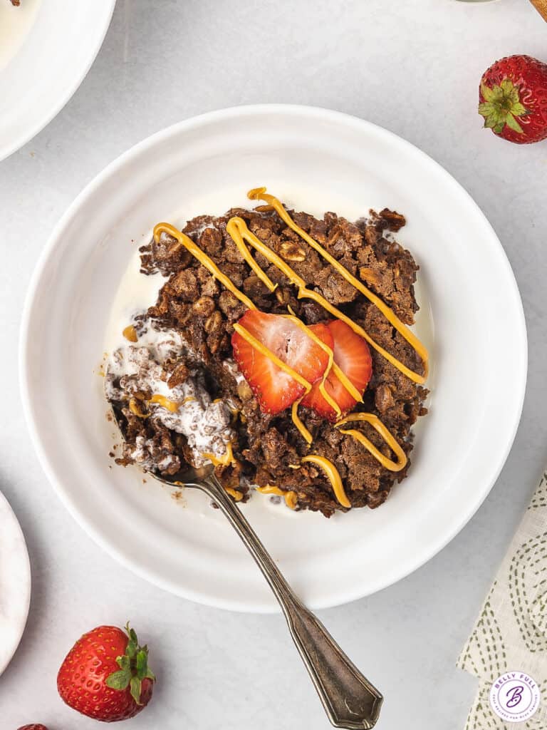 Brownie Baked Oatmeal Recipe Belly Full