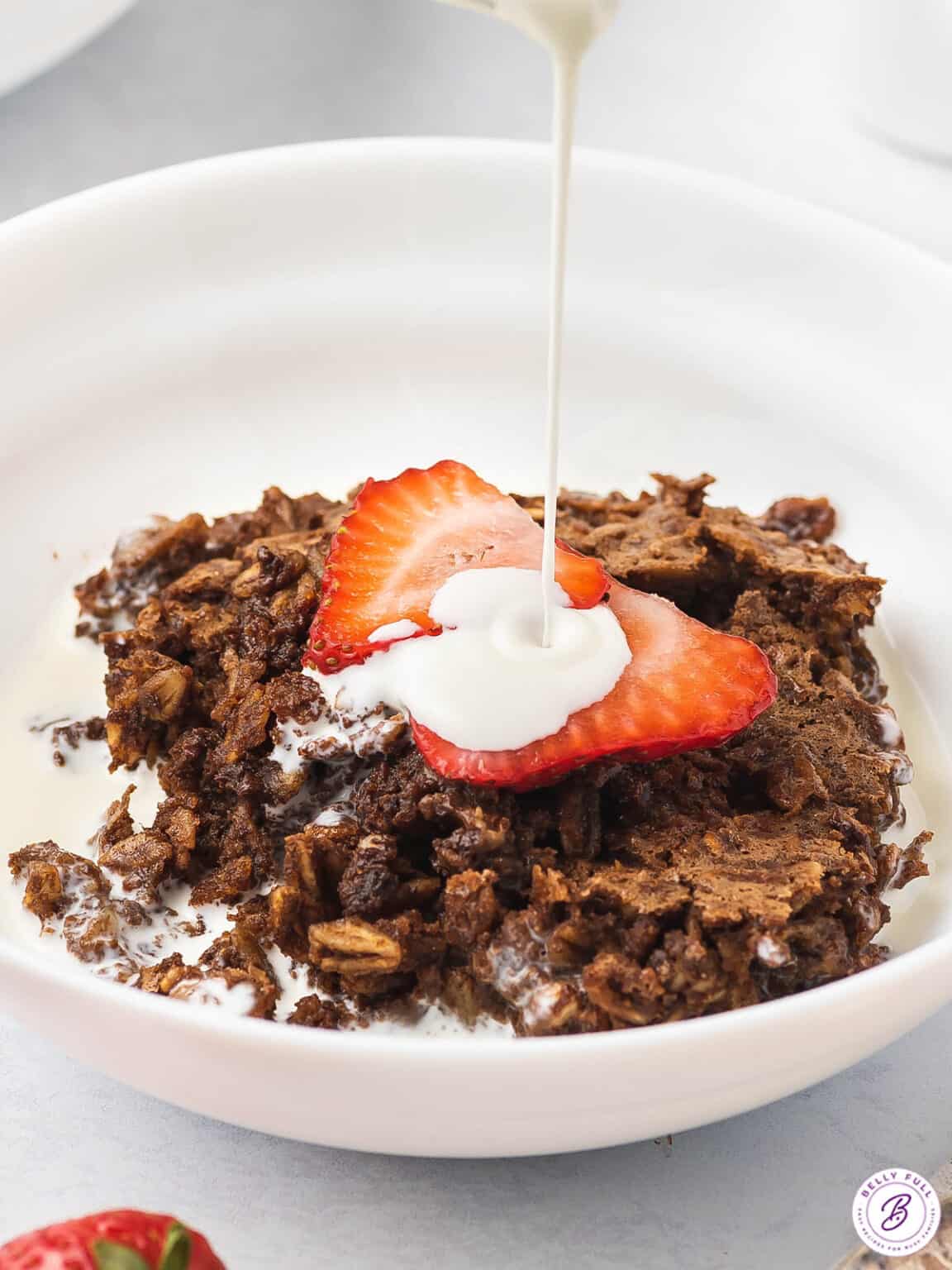 Brownie Baked Oatmeal Recipe Belly Full