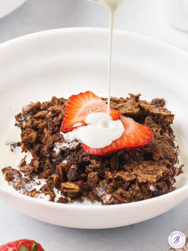 Brownie Baked Oatmeal Recipe Belly Full