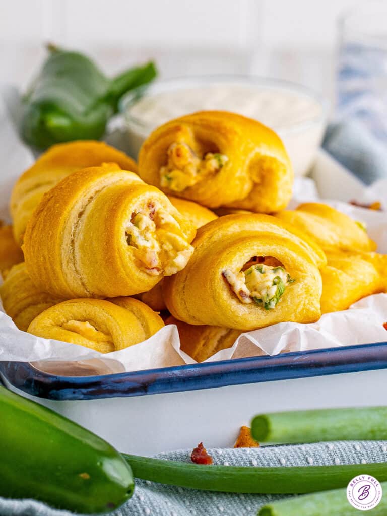 Jalapeno Popper Crescent Rolls Belly Full