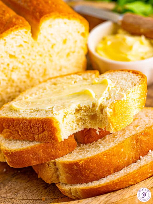 White Bread Recipe {easy, foolproof} Belly Full