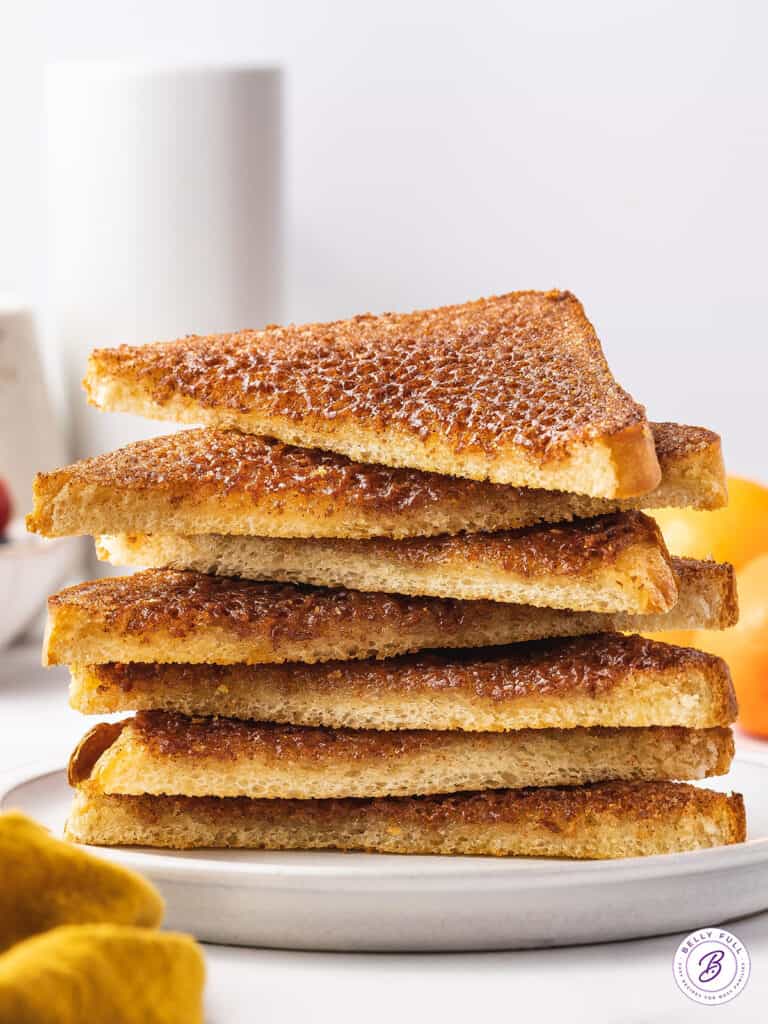 The BEST Cinnamon Toast Belly Full