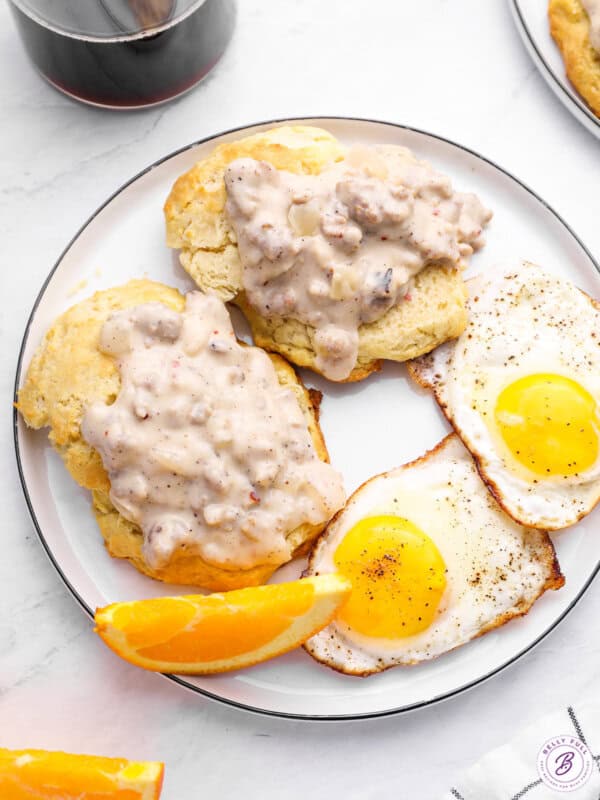 Best Biscuits and Gravy Recipe Belly Full