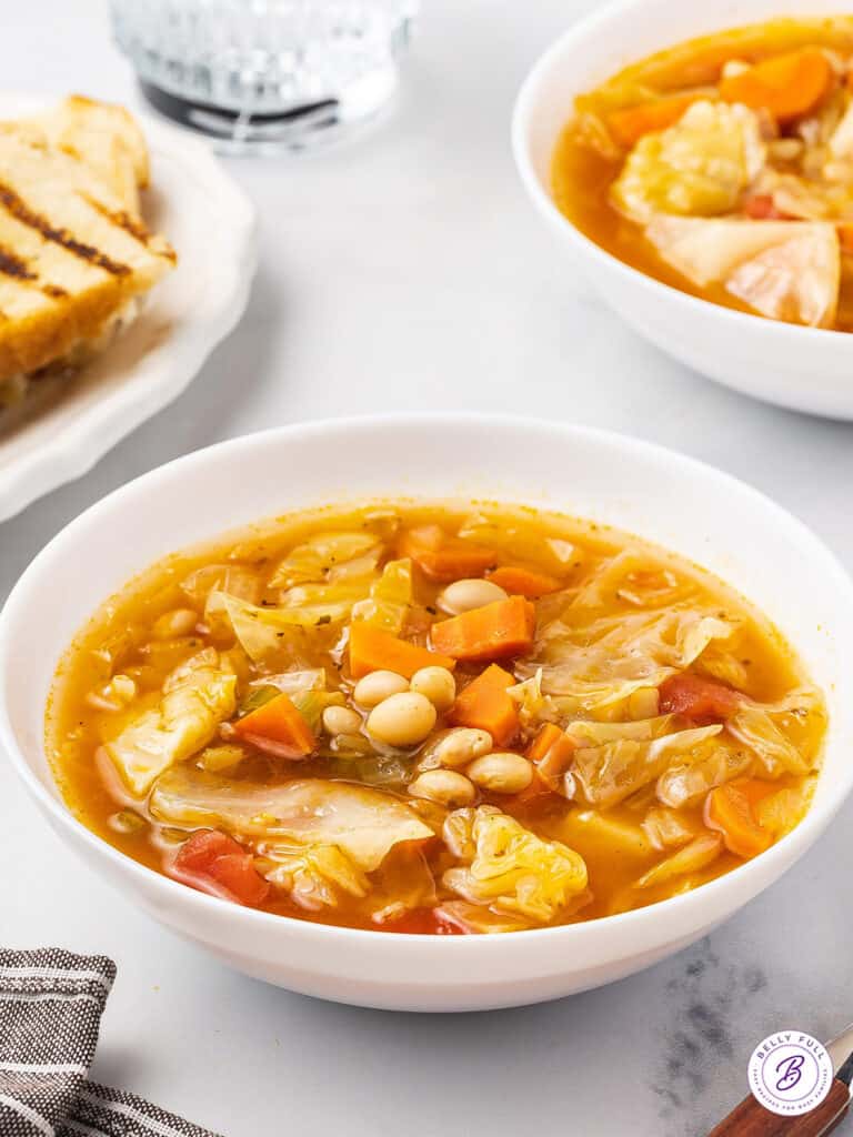 Cabbage Soup Recipe {Easy & Healthy} Belly Full