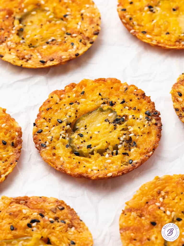 Dill Pickle Cheddar Chips {Low Carb Snack} Belly Full