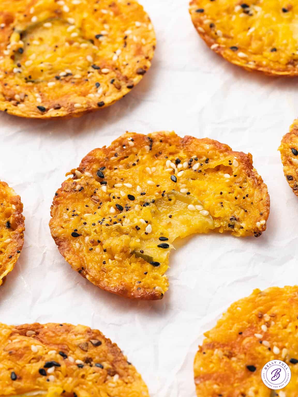 Dill Pickle Cheddar Chips {Low Carb Snack} Belly Full