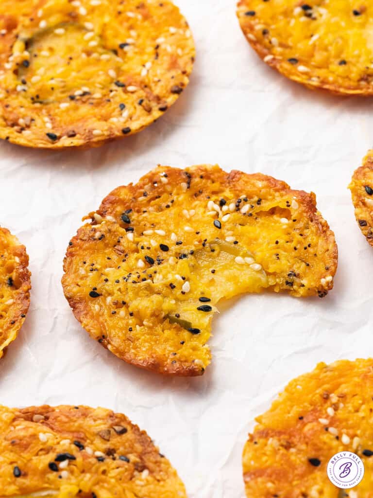 Dill Pickle Cheddar Chips {Low Carb Snack} Belly Full