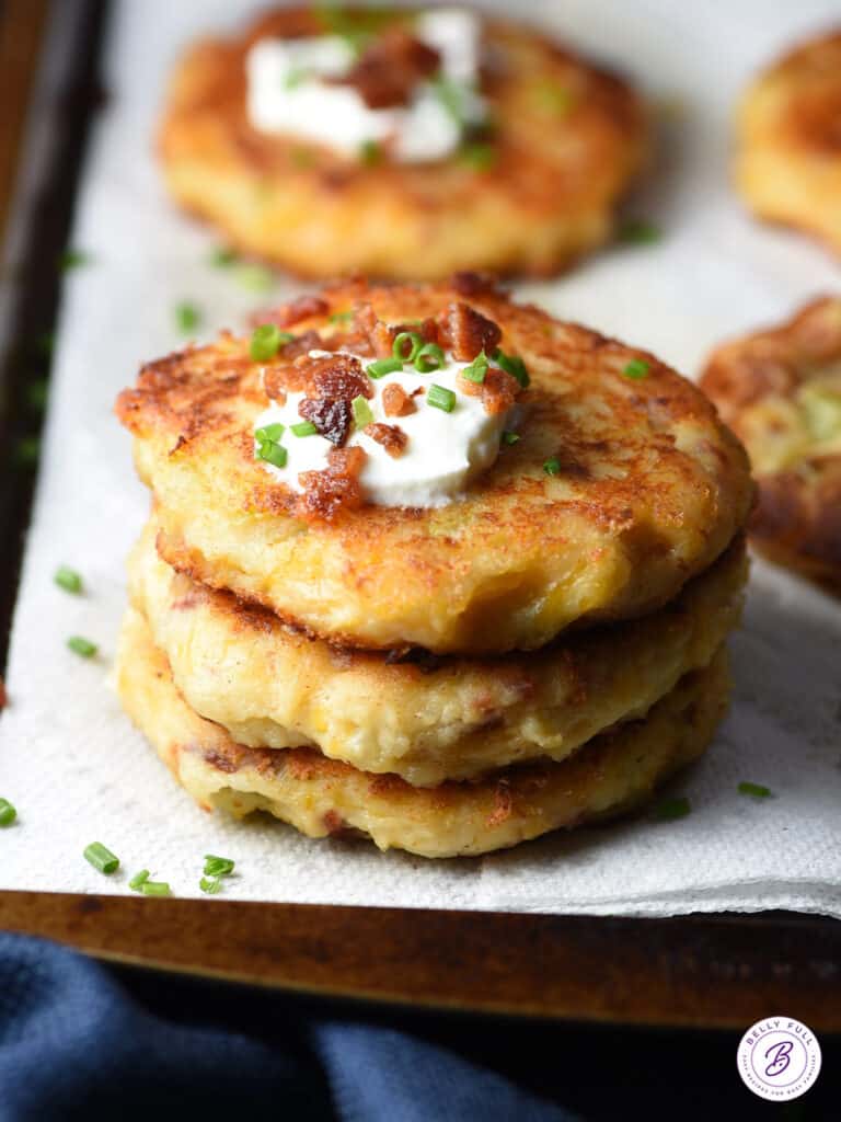 Mashed Potato Cakes Belly Full