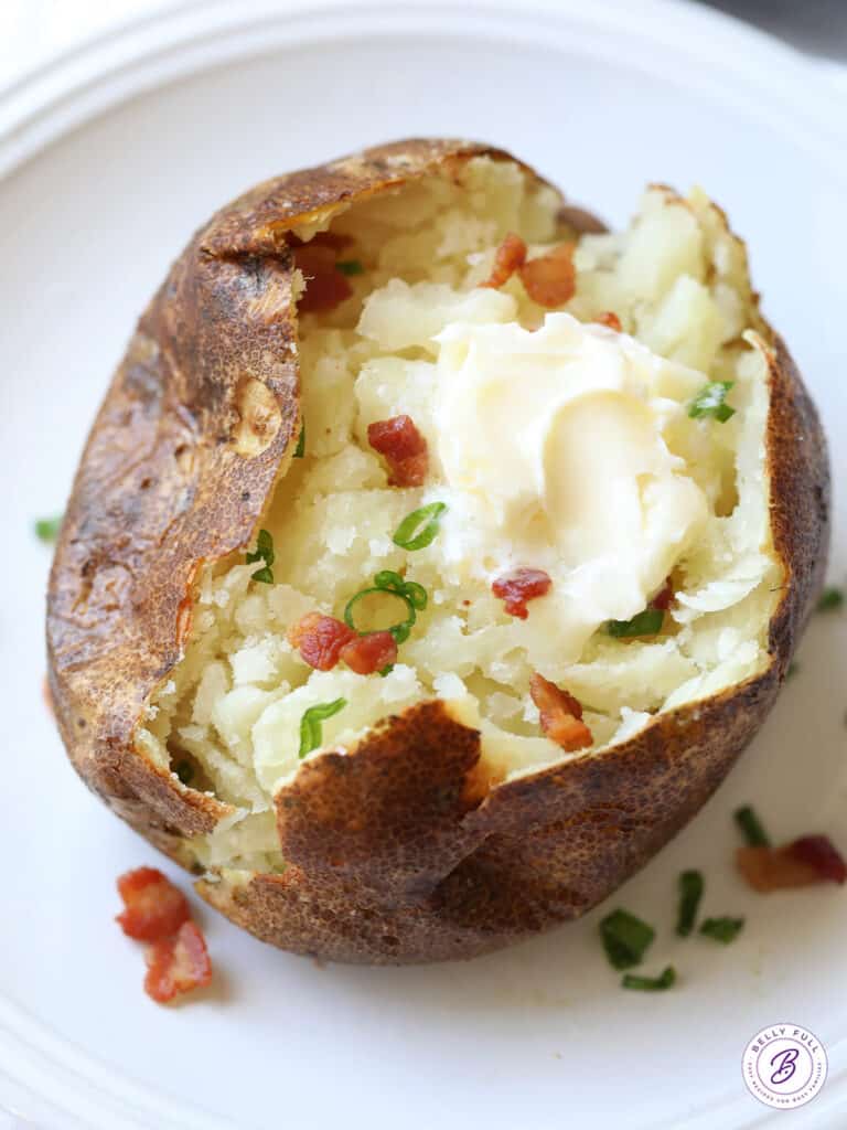 Oven Baked Potatoes Belly Full