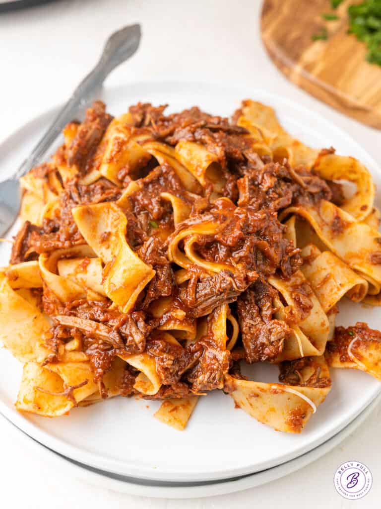 Slow Cooker Beef Ragu Belly Full