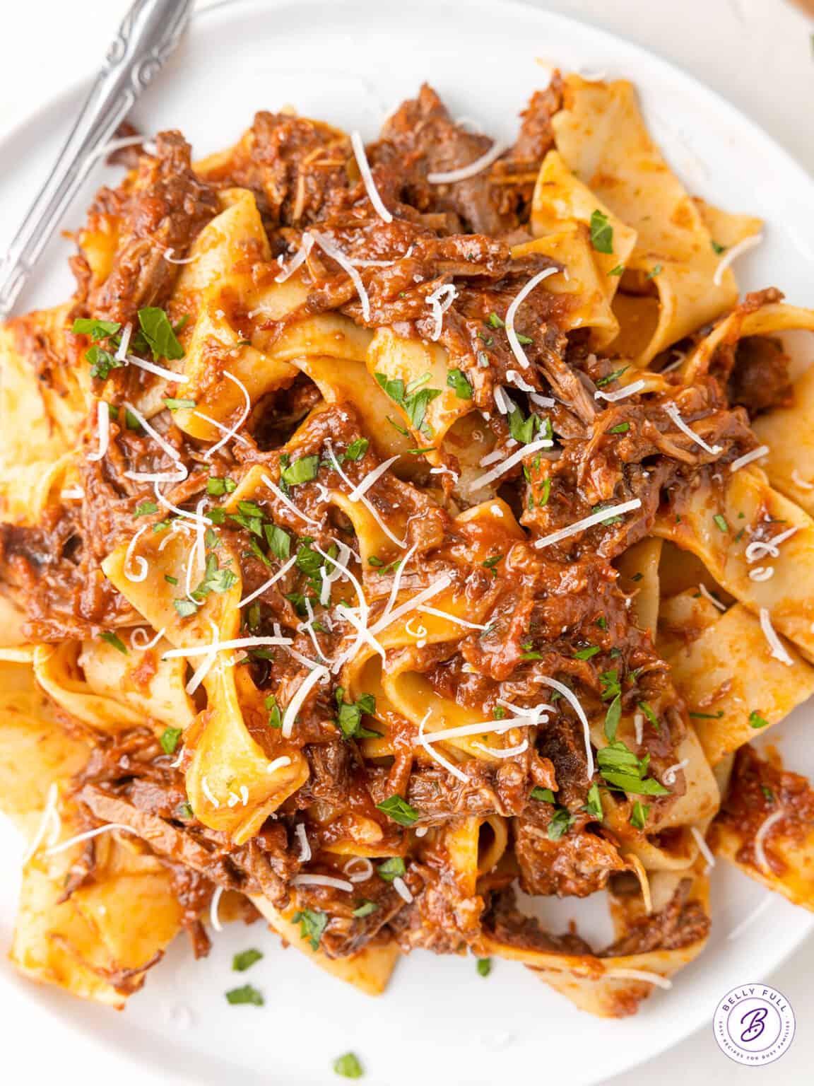 Slow Cooker Beef Ragu Belly Full