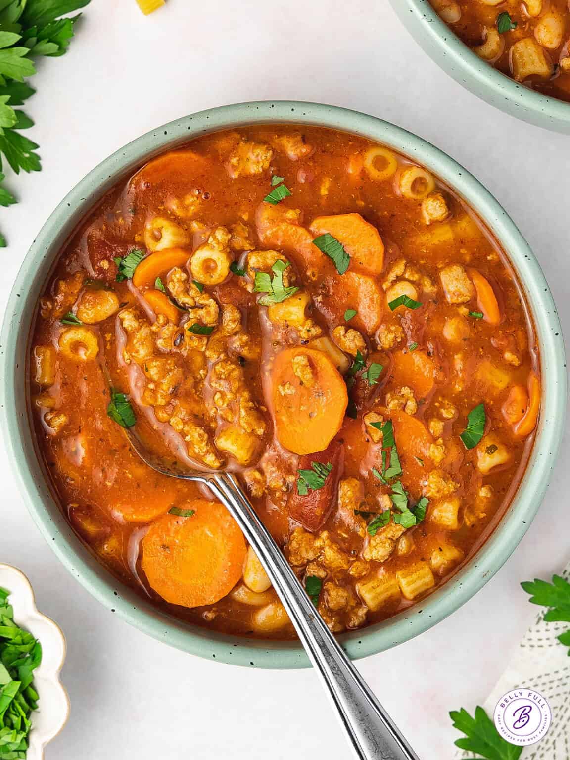 Easy Ground Turkey Stew - Belly Full