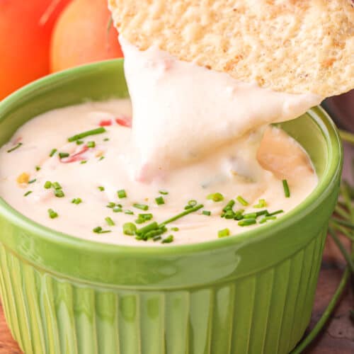 Easy White Queso Dip Recipe Belly Full