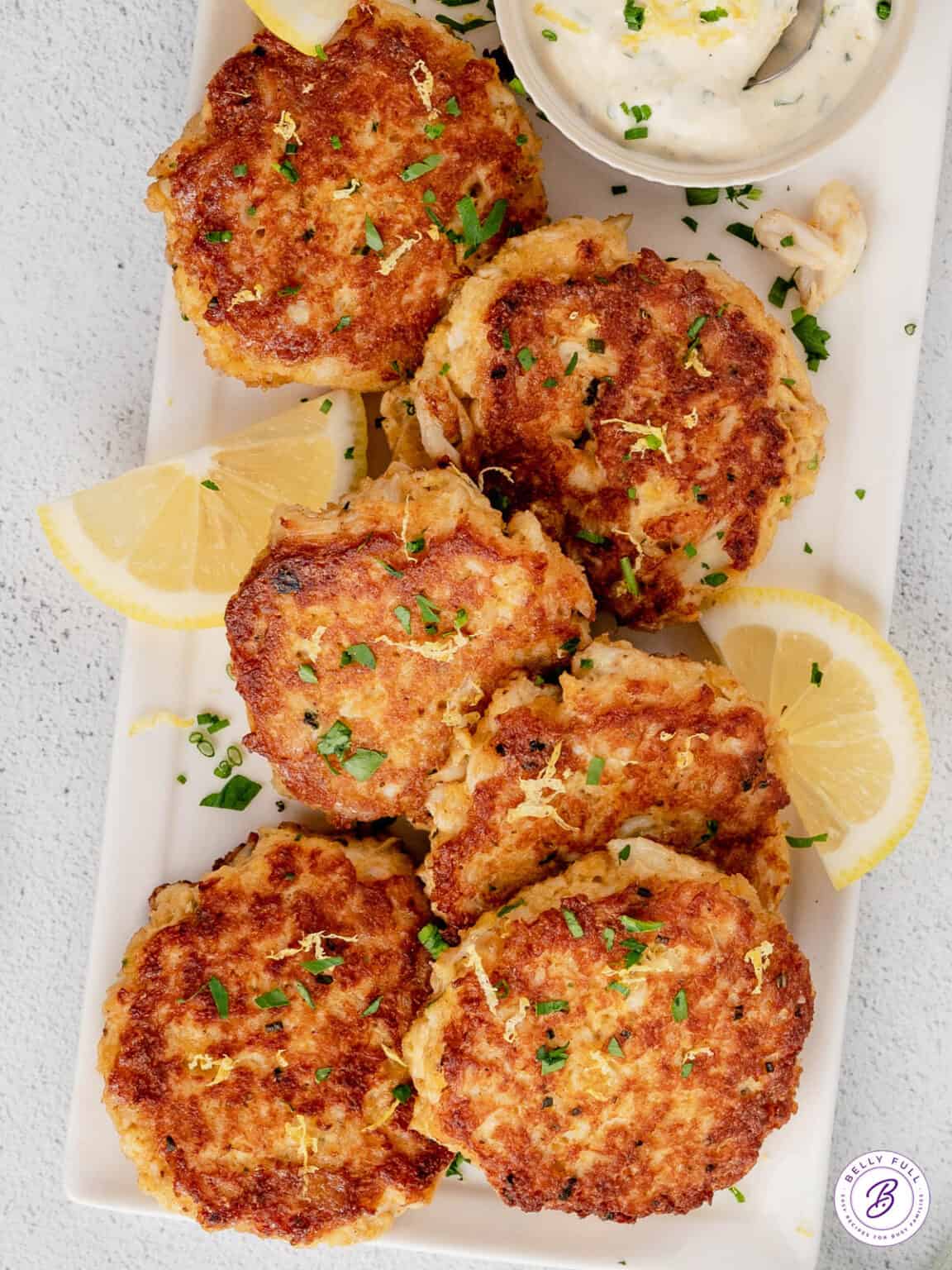 Maryland Crab Cakes Belly Full