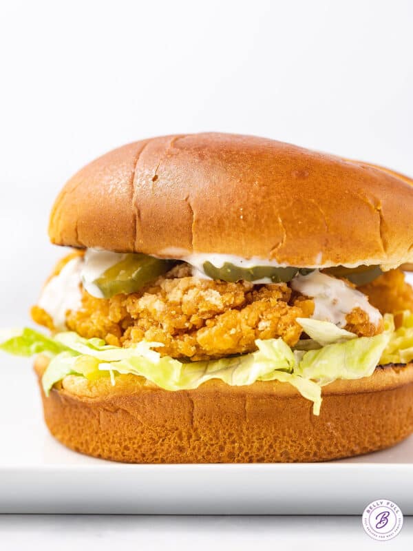 Crispy Chicken Sandwich Recipe {Quick & Easy} Belly Full