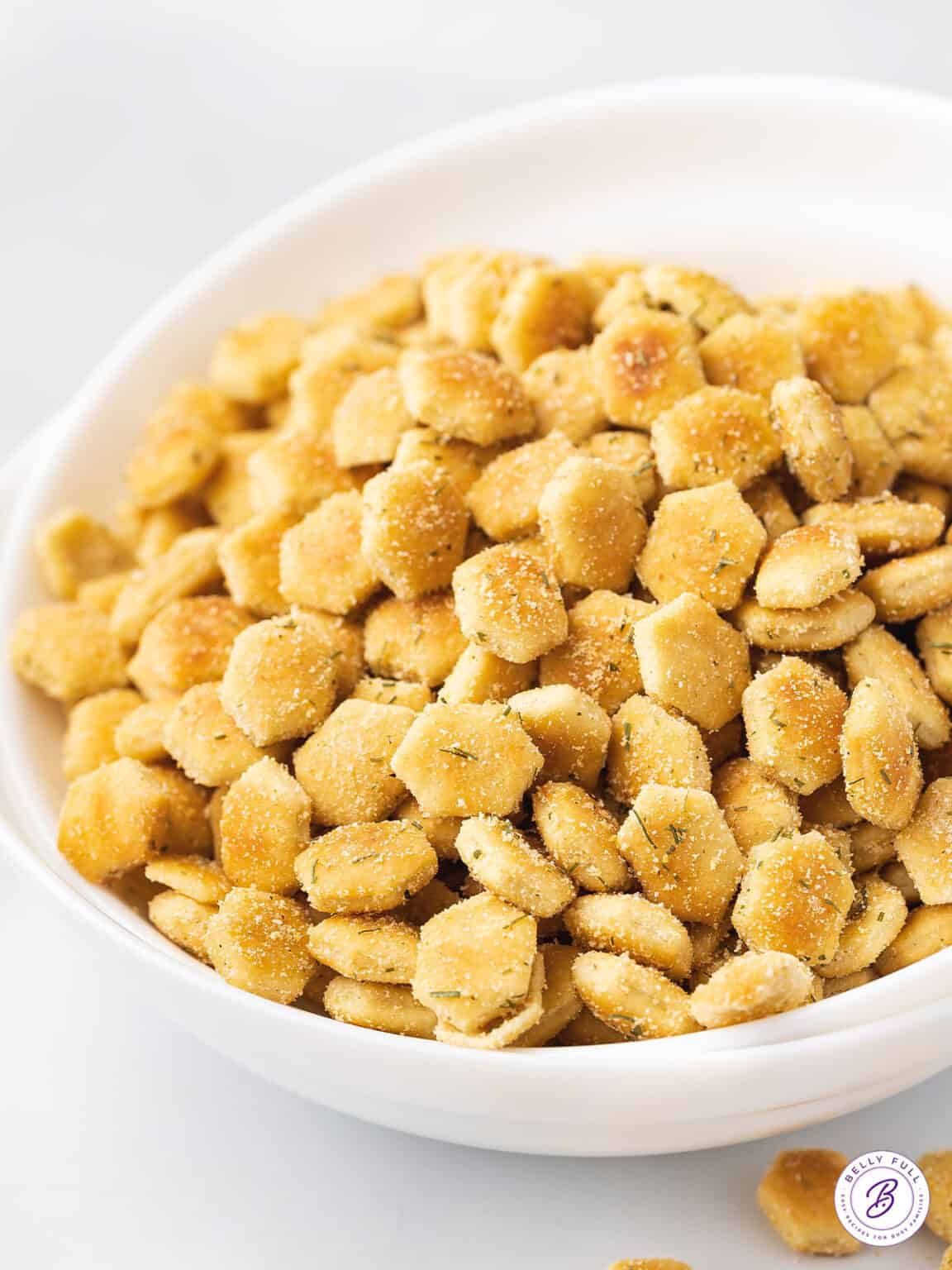 Ranch Oyster Crackers with Dill Belly Full