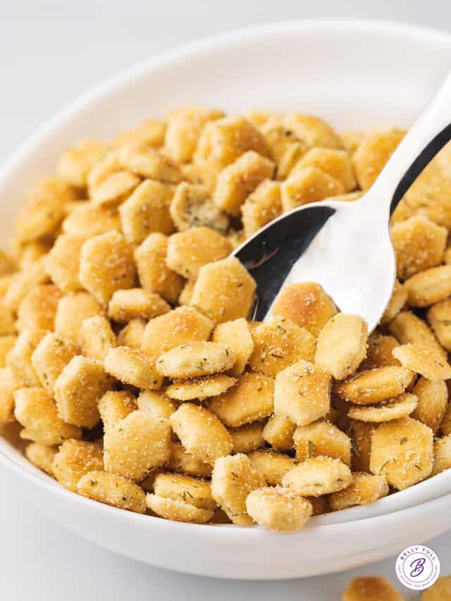 Ranch Oyster Crackers with Dill Belly Full