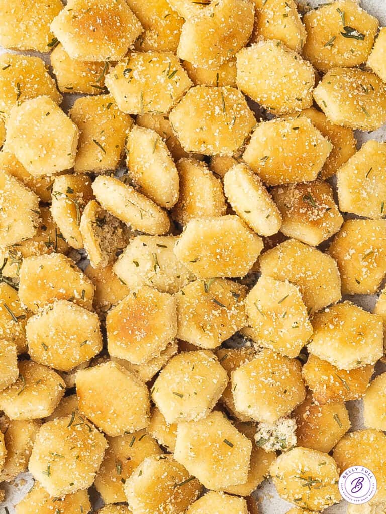 Ranch Oyster Crackers with Dill - Belly Full