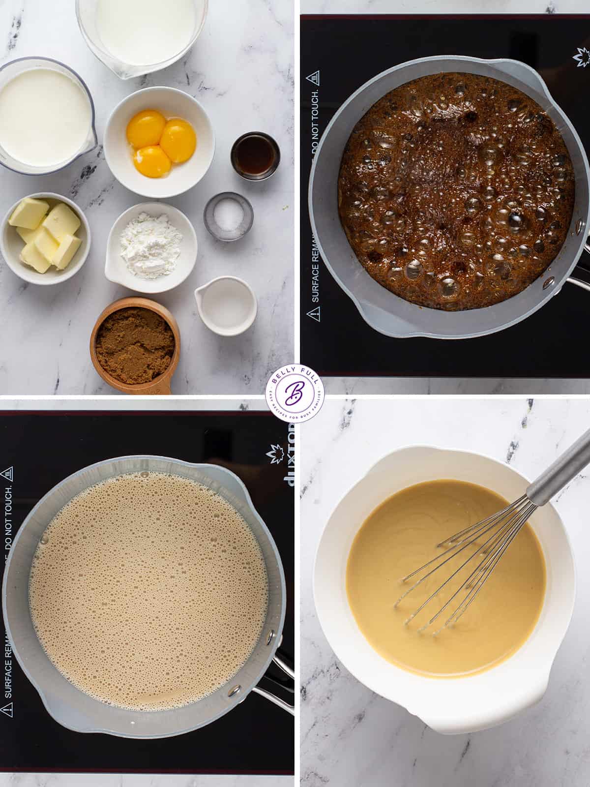 Homemade Butterscotch Pudding Belly Full