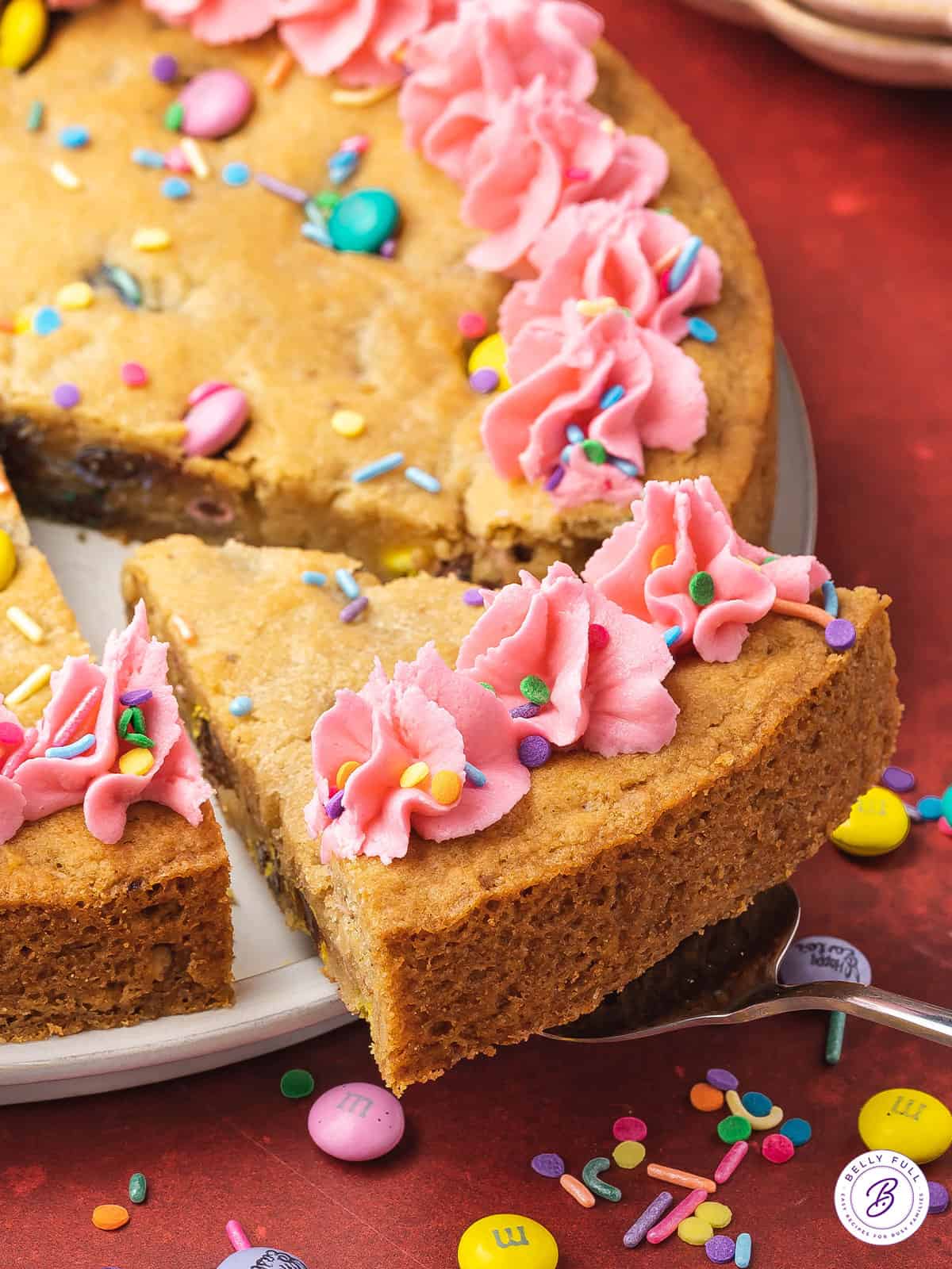 Easter Cookie Cake Recipe L Belly Full