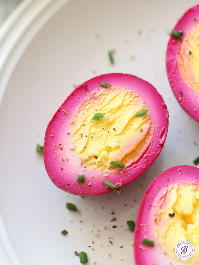 Beet Pickled Eggs Belly Full