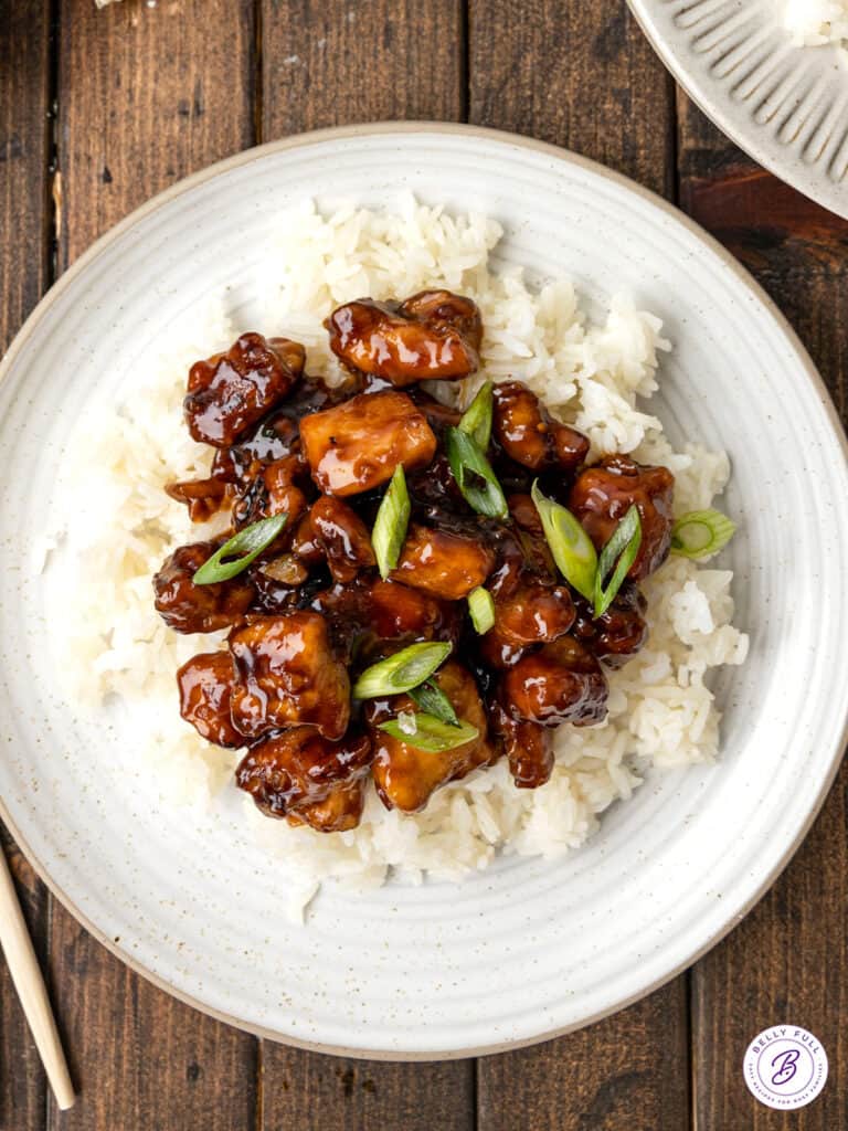 Easy Bourbon Chicken Recipe - Belly Full