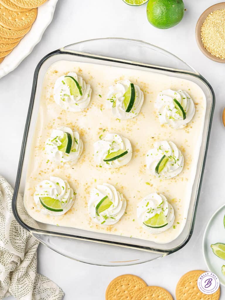 Carlota de Limon {Lime Icebox Cake} Belly Full