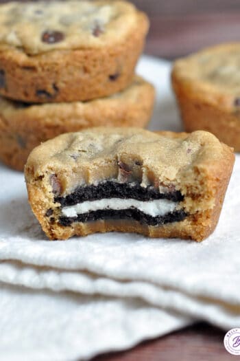 Oreo Stuffed Chocolate Chip Cookies