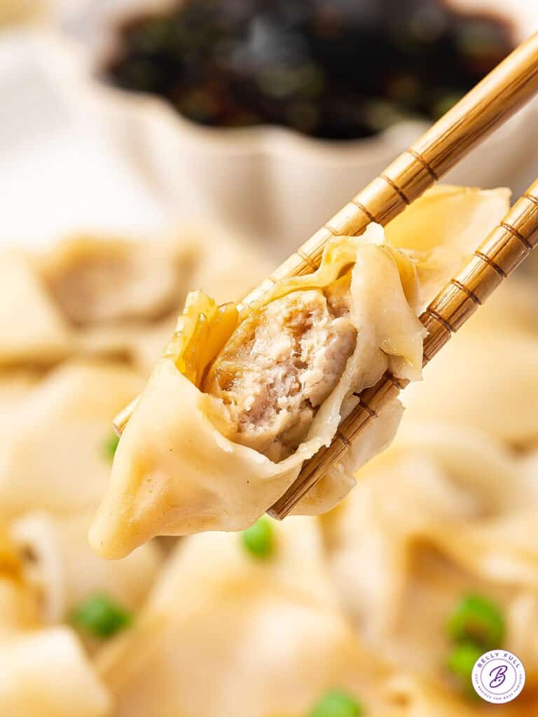 Chinese Pork Dumplings Recipe - Belly Full
