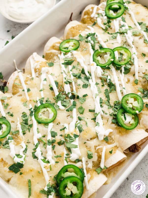 Shredded Beef Enchiladas Belly Full