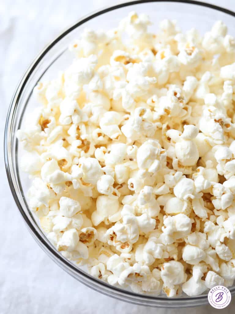 Perfect Stovetop Popcorn Belly Full