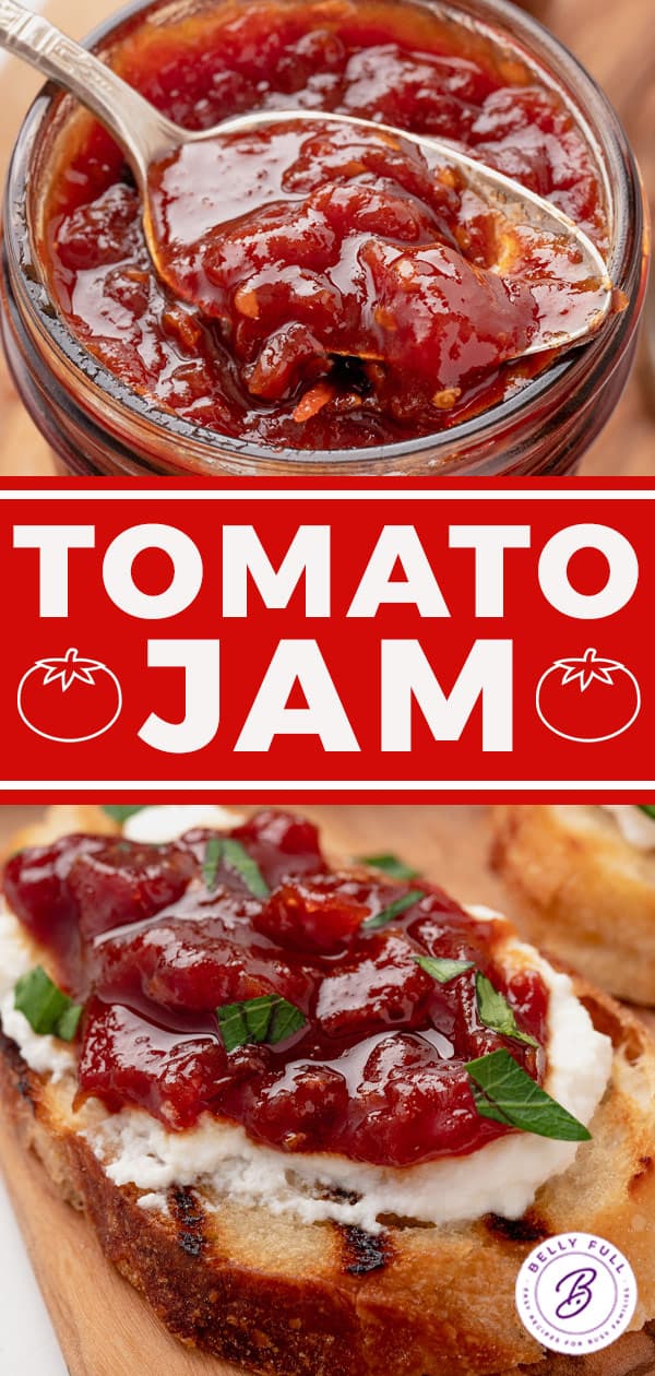 Easy Tomato Jam Belly Full