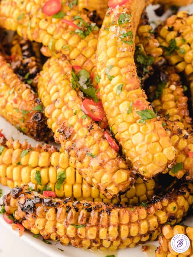Air Fryer Corn Ribs {corn riblets} Belly Full