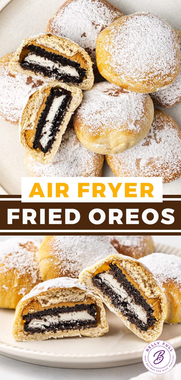 Air Fryer Fried Oreos {4 ingredients} Belly Full